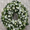 Corona de flores Monte
